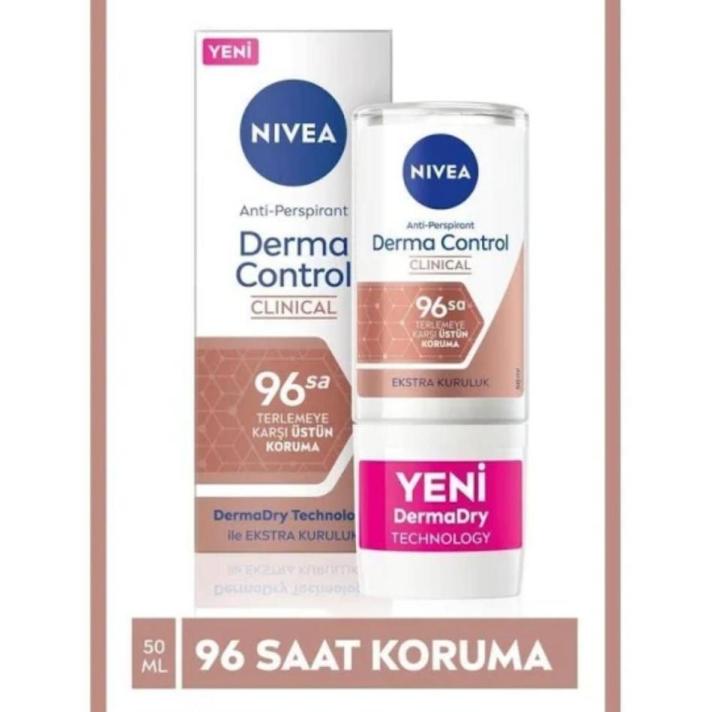 Nivea Derma Control Clinical Kadın Roll-On 50ml