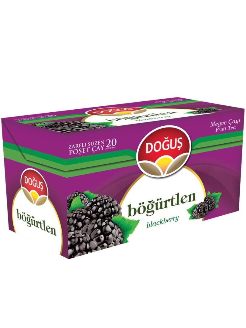 Doğuş Böğürtlen Aromalı Bardak Poşet Çay 20 x 2 Gr
