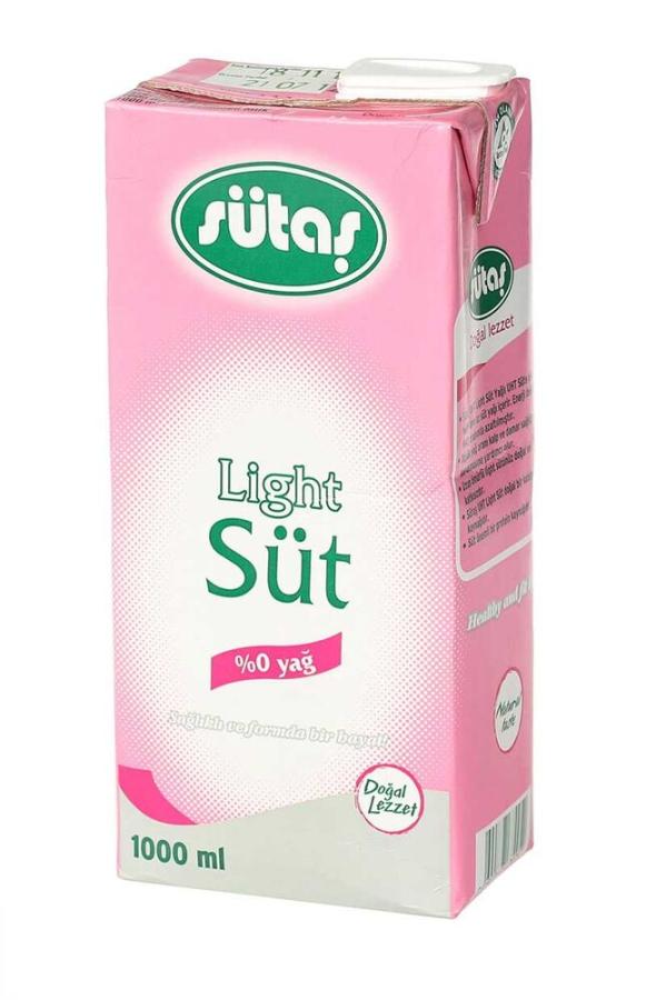Sütaş UHT Light Süt 1000 Ml