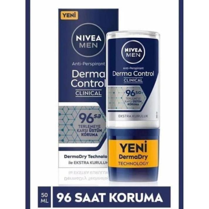 Nivea Derma Control Clinical Erkek Roll-On 50ml
