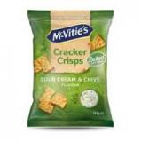 MCVITIES CRACKER SOUR CREAM CHIVE 110G