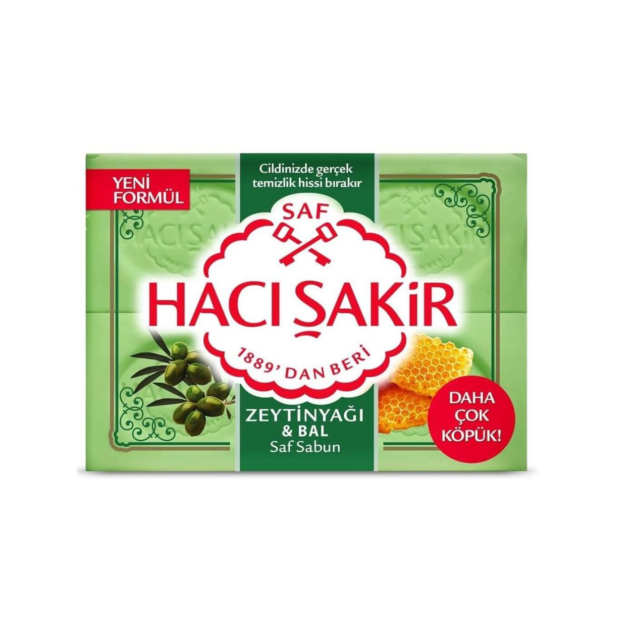 Hacı Şakir Kalıp Sabun 4 x 150 Gr Balz.Yağı