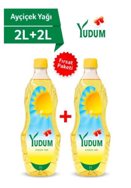 Yudum Ayçiçekyağı 2x2 Lt