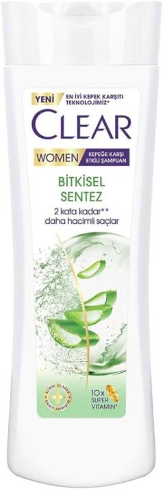 CLEAR WOMEN SAMP.350ML BITKISEL SENTEZ