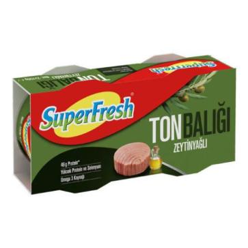 SUPERFRESH TON BALIGI 2X150G ZEYTINYAGLI