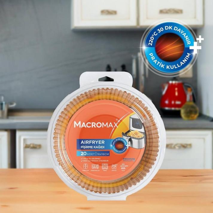 MACROMAX AIRFRYER PISIRME KAGIDI 20ADET