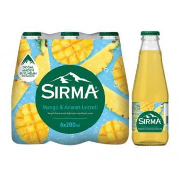 SIRMA 6X200ML MANGO&ANANAS
