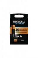 DURACELL PIL OPTIMUM AA 6LI