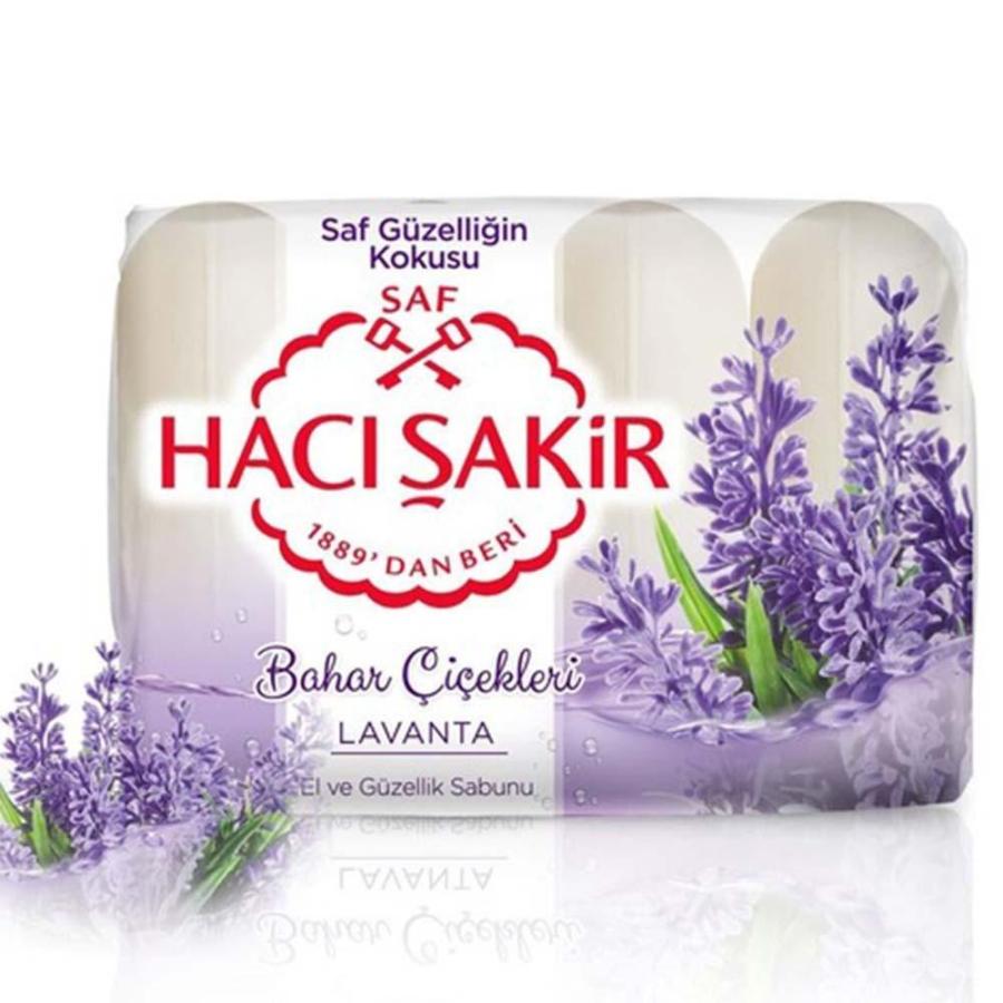 Hacı Şakir Güzellik Sabunu  Saray Lavanta 70 x 5 Gr