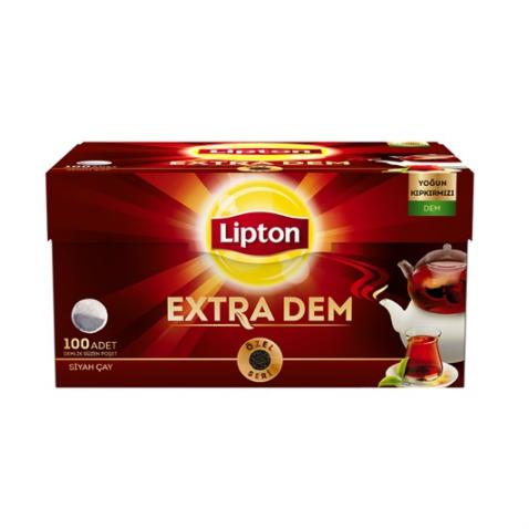 Lipton Siyah İnci Demlik Süzen Poşet Siyah Çay 100 x 3,2 Gr