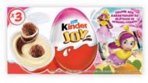 KINDER JOY KIZLARA OZEL 3LU PAKET