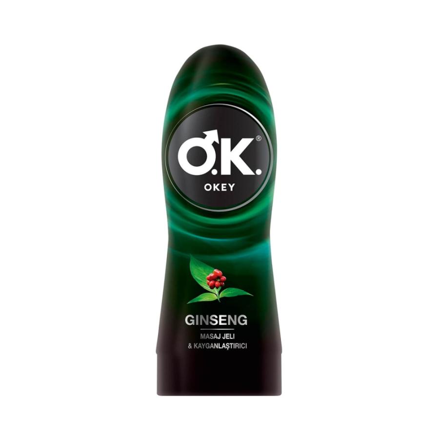 Okey Masaj Jeli & Kayganlaştırıcı Ginseng 200 Ml