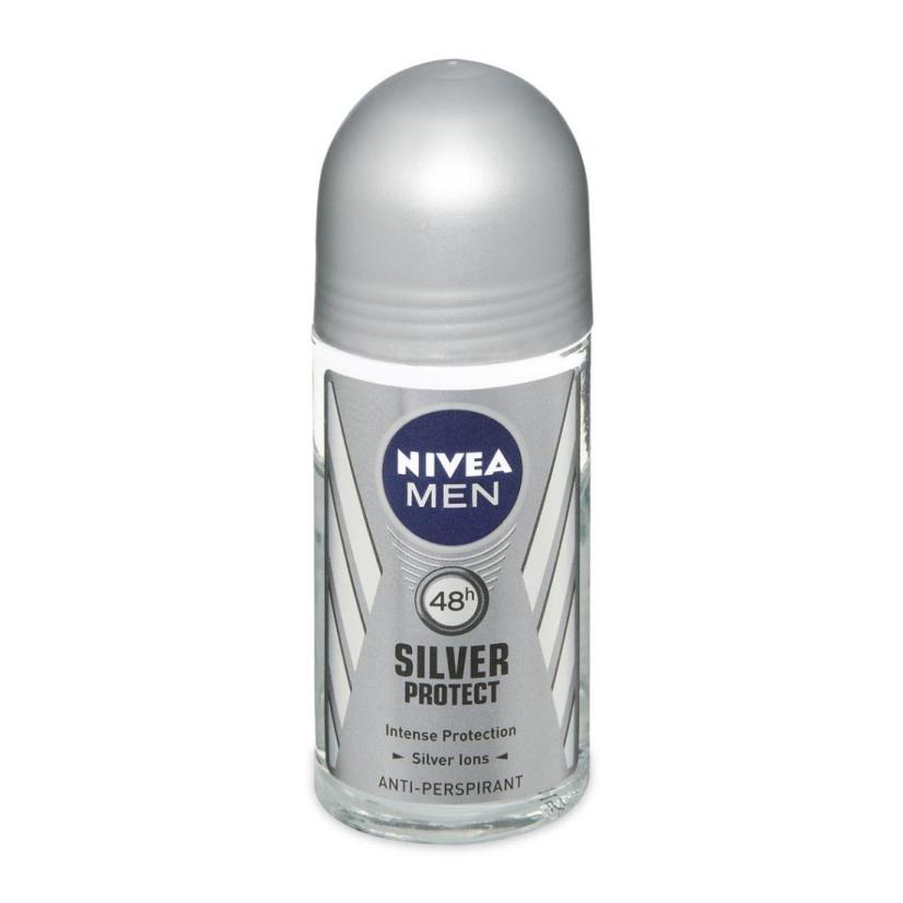 NIVEA MEN ROLL-ON 50ML SILVER PROTECT