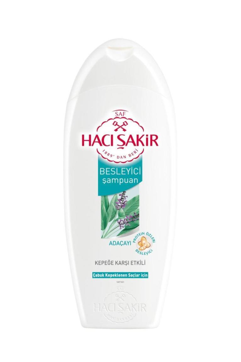 Hacı Şakir Besleyici Şampuan 600 Ml Adaçayı Kepek 