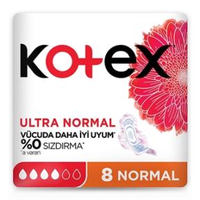 Kotex Ultra 8`li Normal Single(1 alana 1 bedava fiyatıdır) 2`li alımda fiyat geçerlidir.