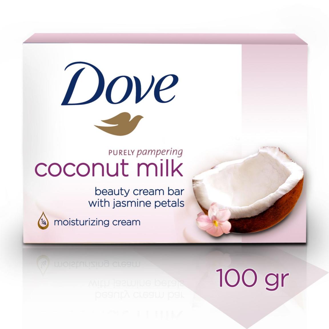 Dove Purely Pampering Coconut Milk Beauty Cream Bar Sabun 100 Gr