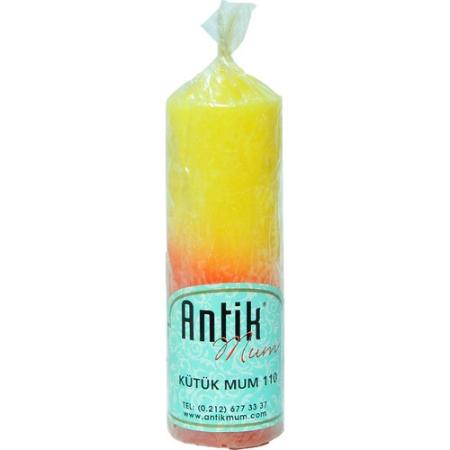 Antık Kütük Mum Küçük