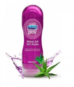 Durex Kayganlaştırıcı Masaj Jeli 2 si 1 Arada Aloe Vera 200 ml