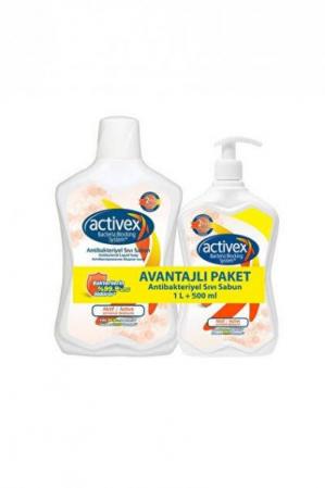ACTIVEX SIVI SABUN 1LArtı500ML AKTIF