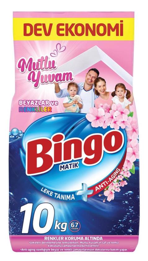 BINGO MATIK 10KG MUTLU YUVAM