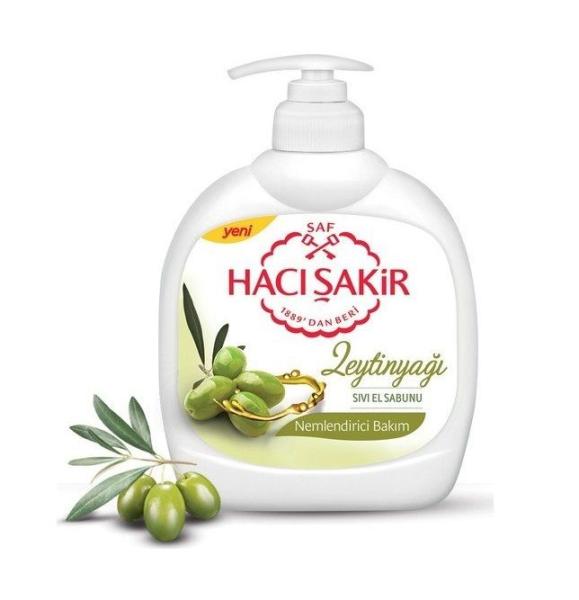 Hacı Şakir Sıvı Sabun Zeytin Yağlı 300 Ml