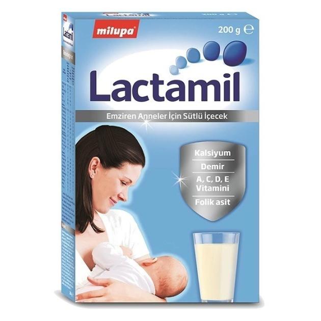 Milupa Lactamil Emziren Anneler için Sütlü İçecek 200 Gr